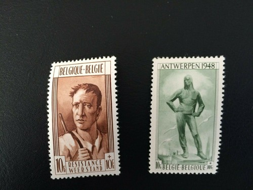 Francobolli belgio 1948 - francobolli, 1948,