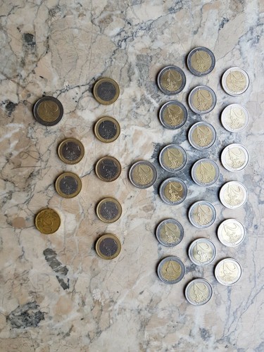 Lotto monete euro rare - da, 2